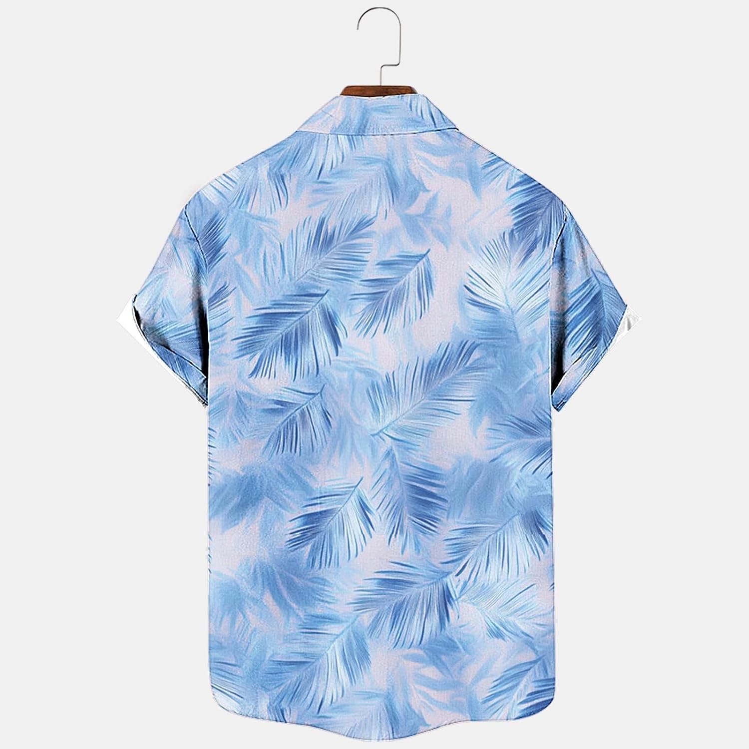 Mens Tropical Beach Shirt Floral Fruits Print Hawaiian Shirts Short Sleeve Casual Button Down Tops Holiday Outfits