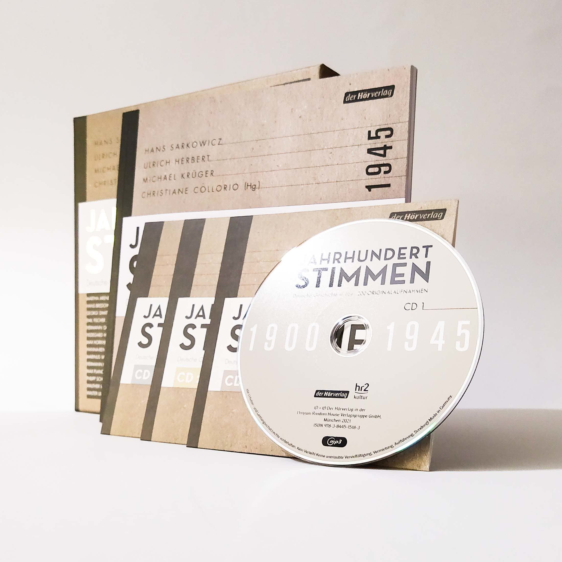 Jahrhundertstimmen 1900-1945 - Deutsche Geschichte in über 200 Originalaufnahmen: Jahrhundertstimmen 1 (Jahrhundertstimmen-Reihe, Band 1)