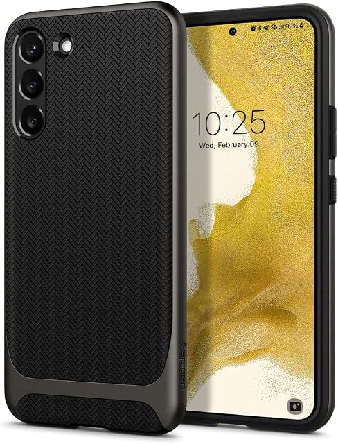 Spigen Neo Hybrid Case Compatible with Samsung Galaxy S22 5G - Gunmetal