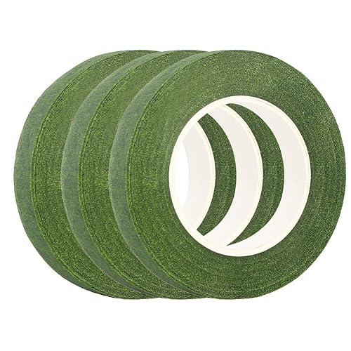 Miniatura 5 de Decora 1 rollo de cinta floral negra de 12 pulgada por 30 yardas para ramo de tallo para arreglos florales, proyectos de manualidades, ramilletes,