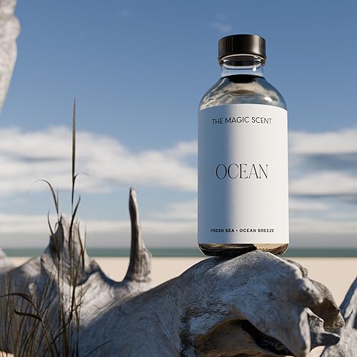 Miniatura 8 de The Magic Scent Aceites "Ocean" para difusor, HVAC, aire frío y difusor ultrasónico inspirado en Bvlgari Resort, Bali, aceites esenciales para