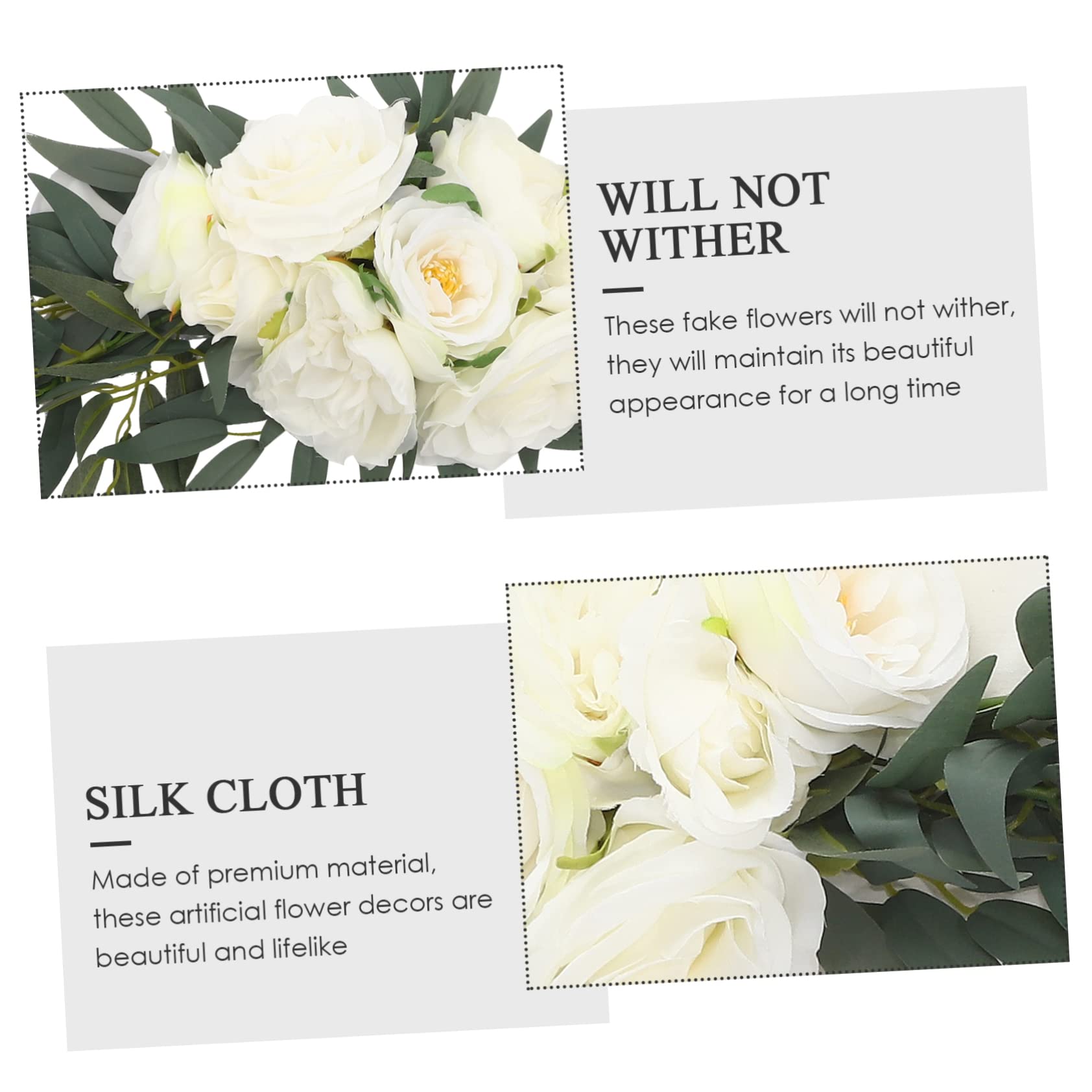 2 Stücke Ic Decor Künstliche Swag Hochzeit Arch Dekorative Ornamente
