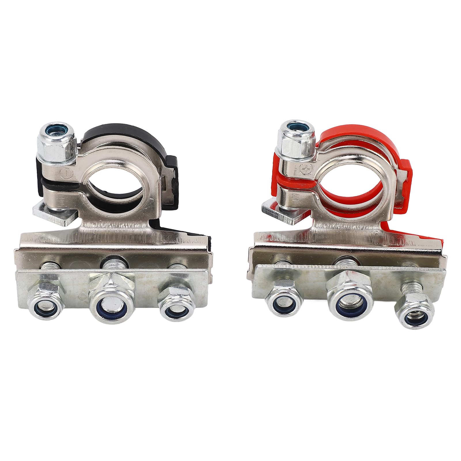 Connettori terminali batteria Auto voltmetro posivo negativo batteria spessore batteria Post morsetto estremà cavo per rimorchio Camper automatico  34