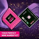Iba Mini Makeup Essentials Kit for Women | 5 in 1 Makeup Kit | Contains: Perfume, All Day Kohl Kajal, Liquid Matte Mini Lipstick, Strobe to Glow Illuminating Primer + Moisturizer & PH Lipstick | All-In-One Makeup Kit | Long Lasting Makeup Combo gallery image