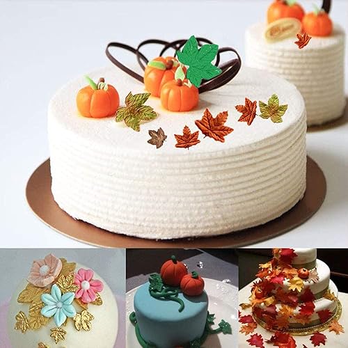 Miniatura 4 de 4 moldes de silicona de otoño para calabaza y mini hojas de arce, moldes de chocolate de otoño para Halloween, decoración de pasteles de Acción de
