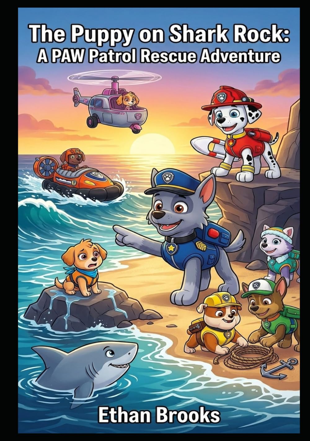 The Puppy on Shark Rock: A PAW Patrol Rescue Adventure