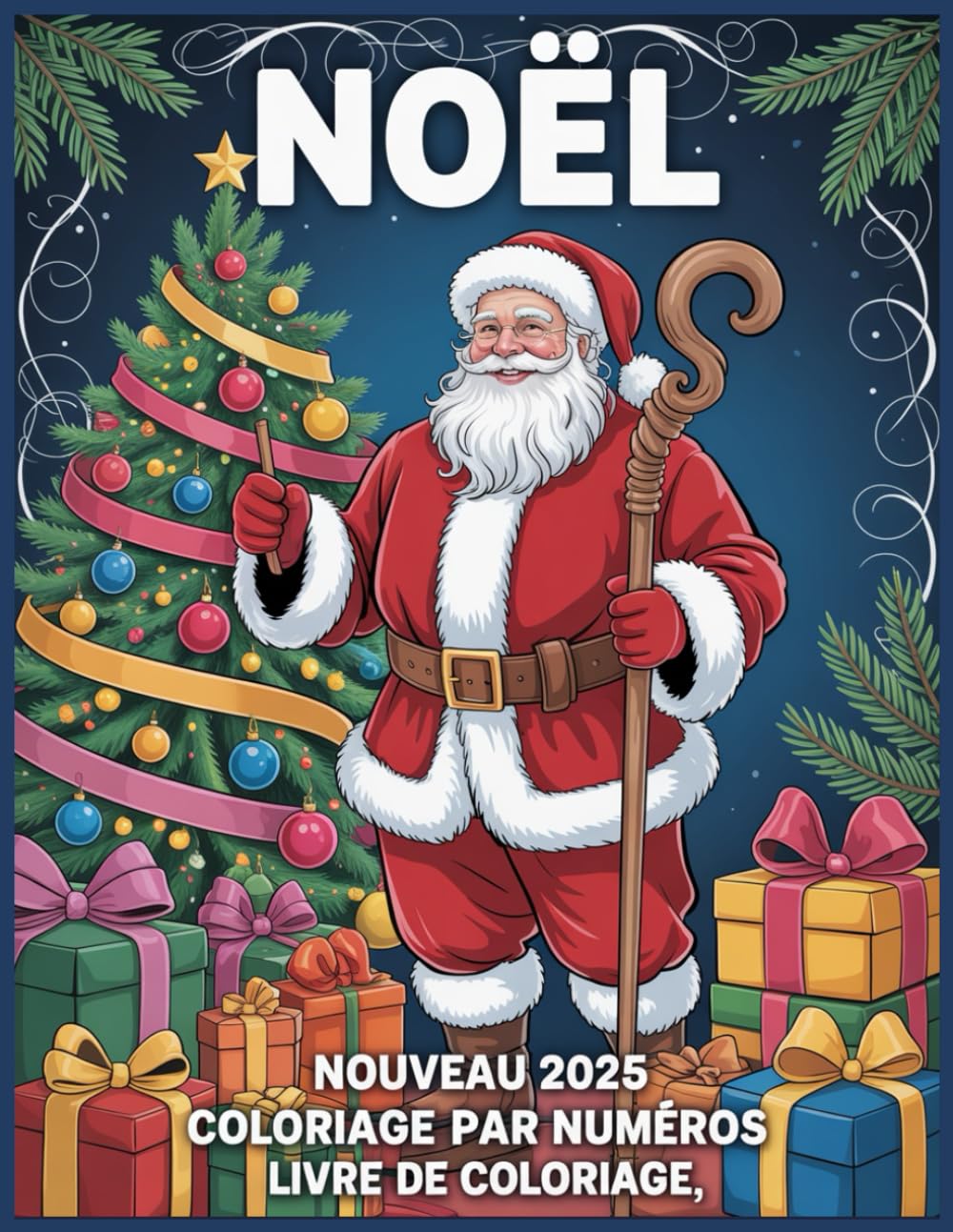 Nouveau Coloriage par numéros Livre de coloriage: Livre de coloriage par numéros relaxant | Motifs modernes, faciles et apaisants pour adultes