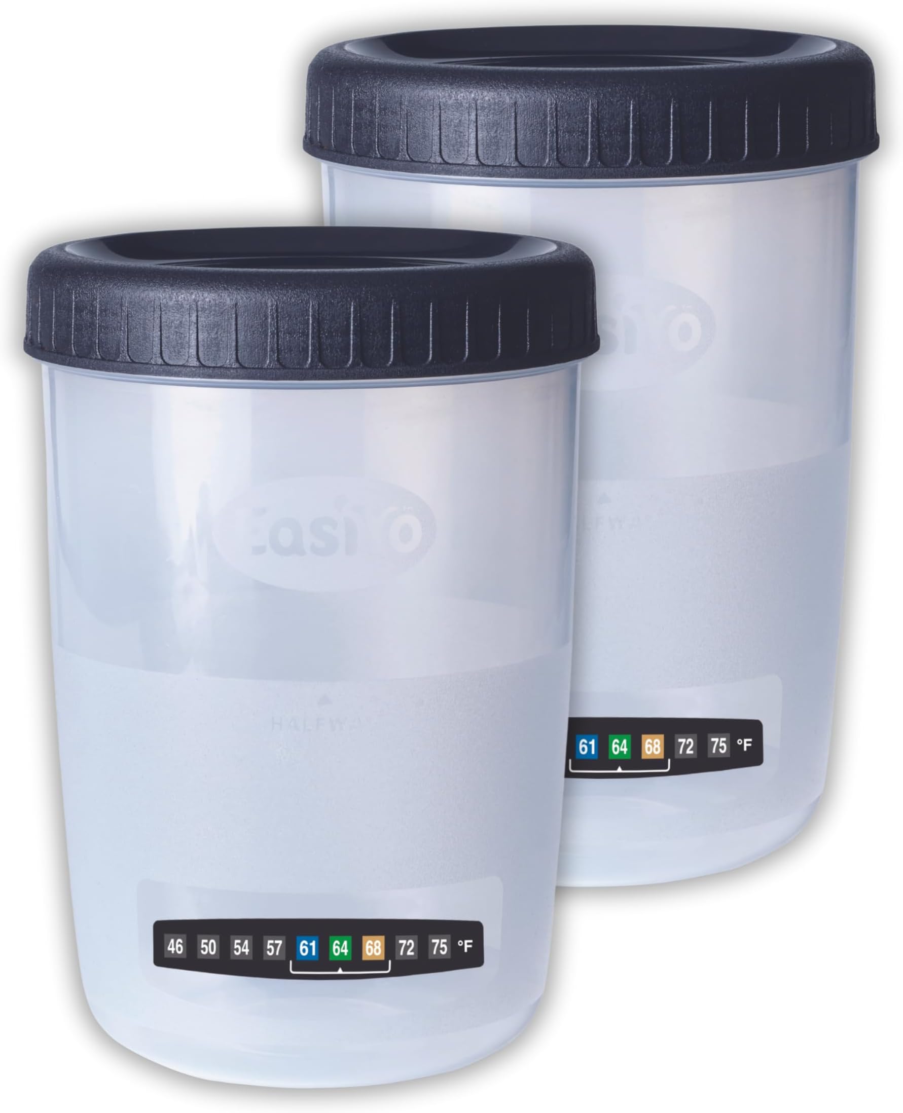 Extra Jars (2-Pack) | Compatible with the EasiYo Yogurt Maker