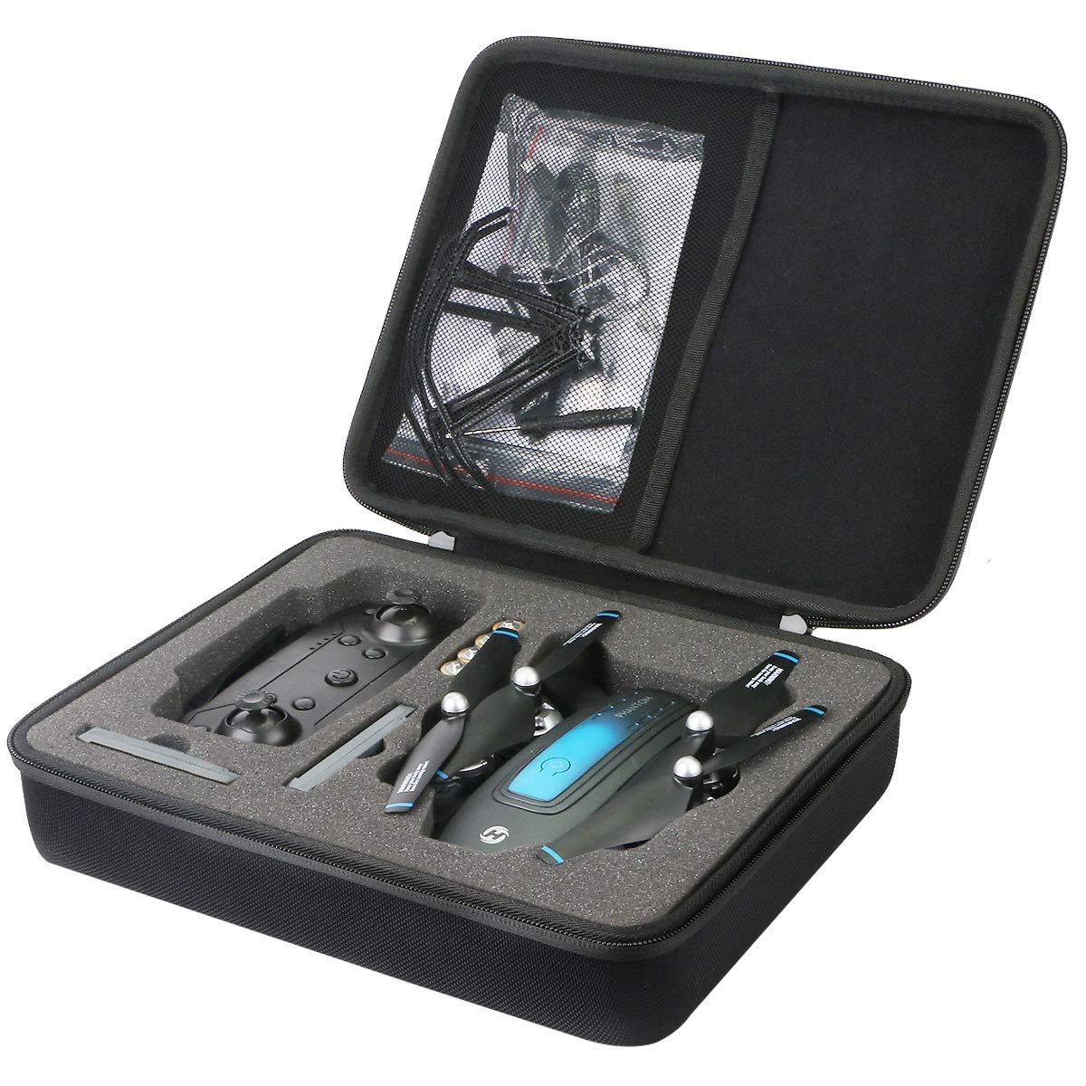 khanka Hard Case for DEERC D10 FPV RC Drone Quadcopter