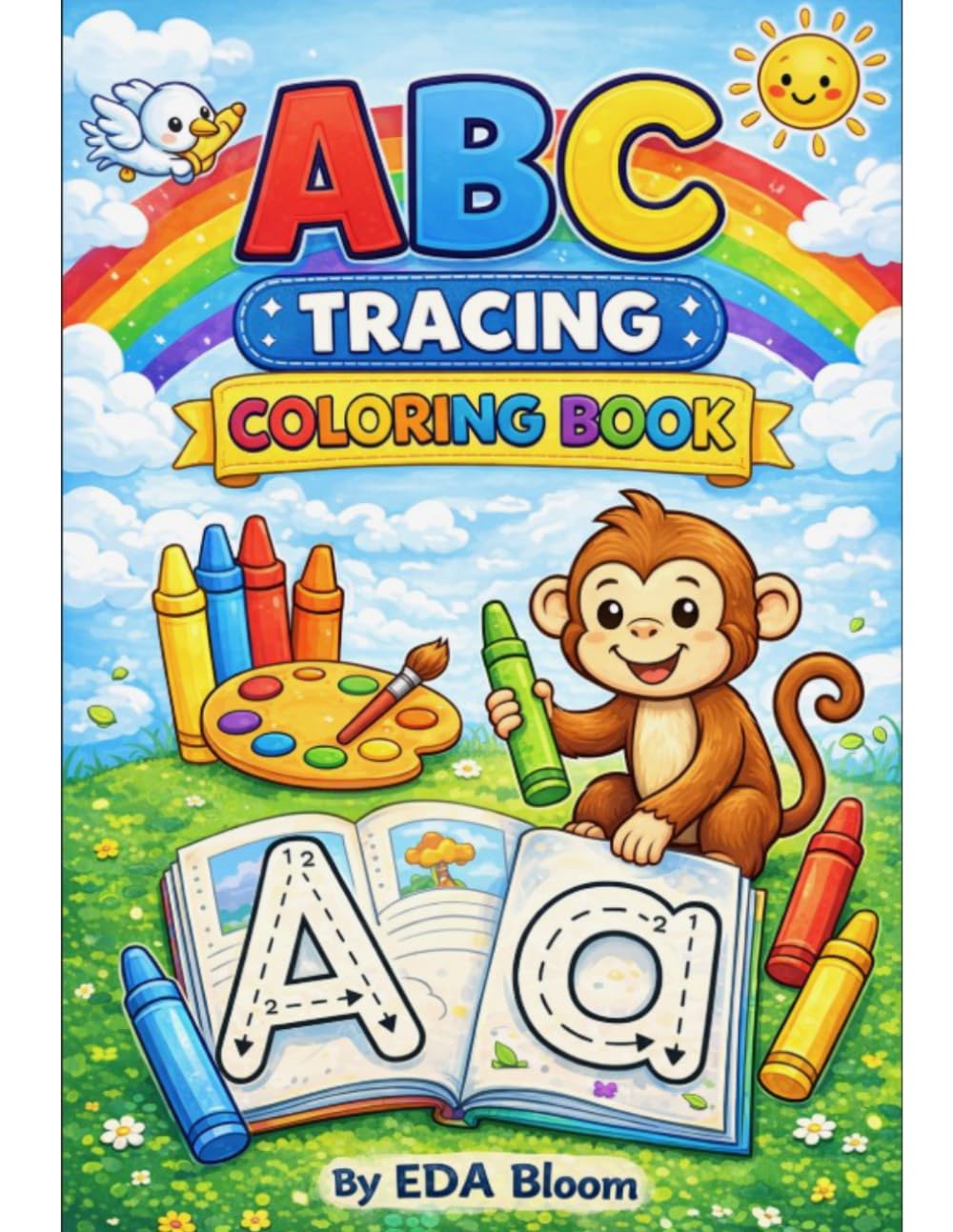 My First: ABC Tracing Coloring Book
