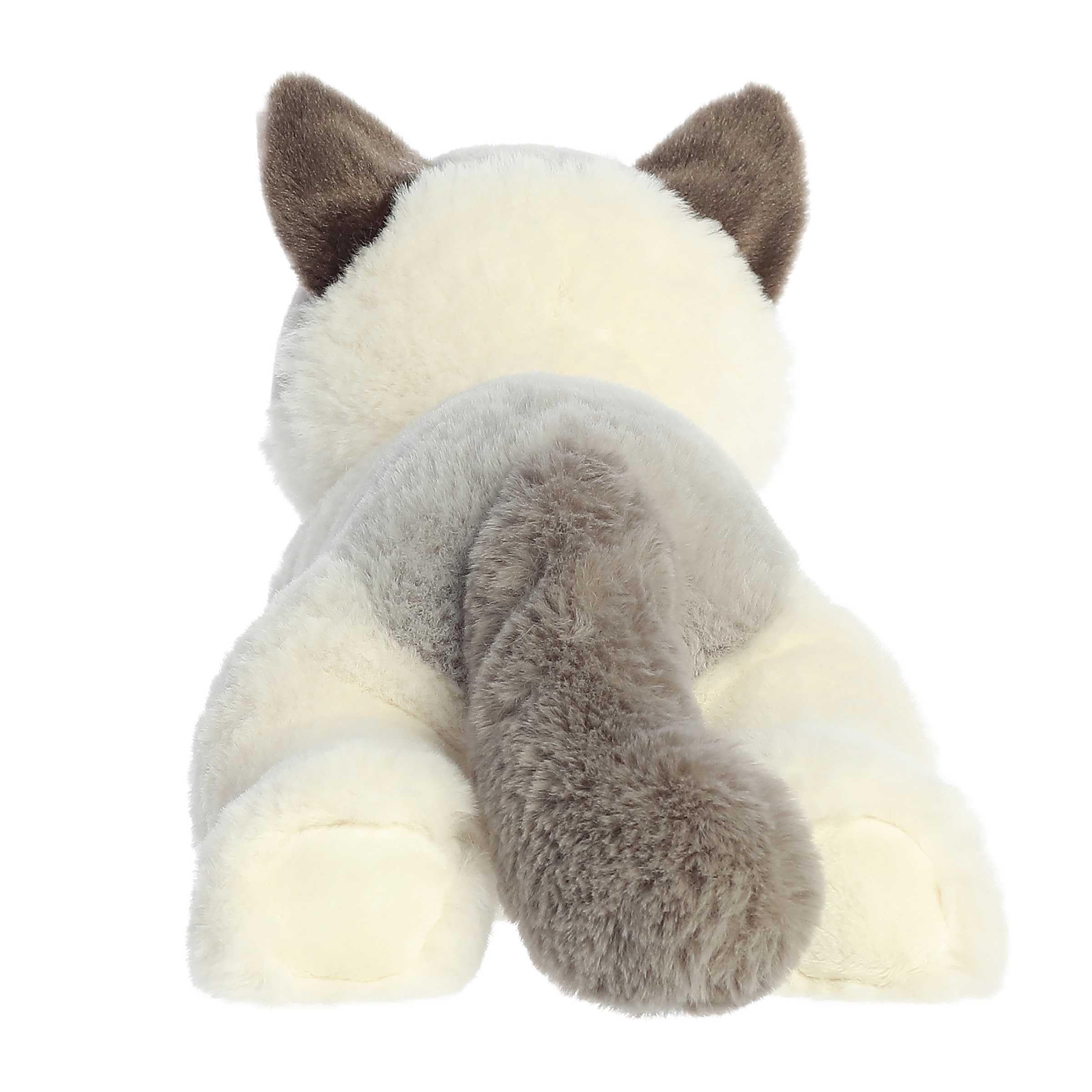 Aurora® Adorable Flopsie™ Nico Ragdoll - Animal de peluche, facilidad para jugar, compañeros intemporales, color blanco, 12 pulgadas