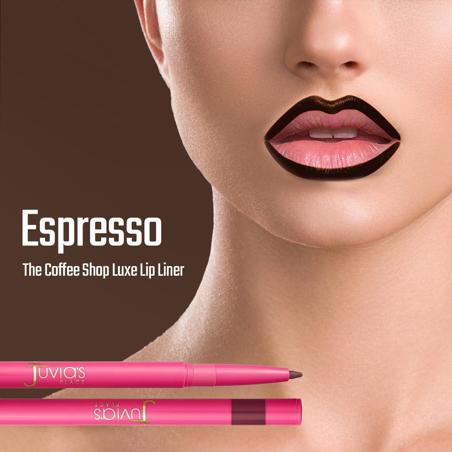 Amazon.com : Juvia's Place Coffee Shop Luxe Lip Liner - Espresso