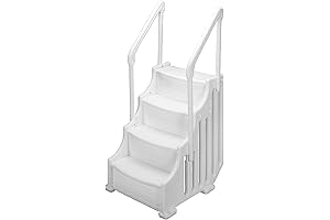 Simple Step Resin 30" Above Ground Pool Step Ladder