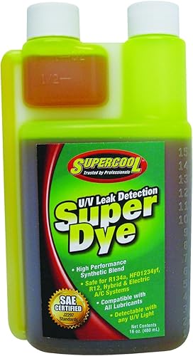 Miniatura 3 de TSI Supercool Super Dye amarillo certificado SAE 22816, 8 onzas (32 vehículos  botella automedida)