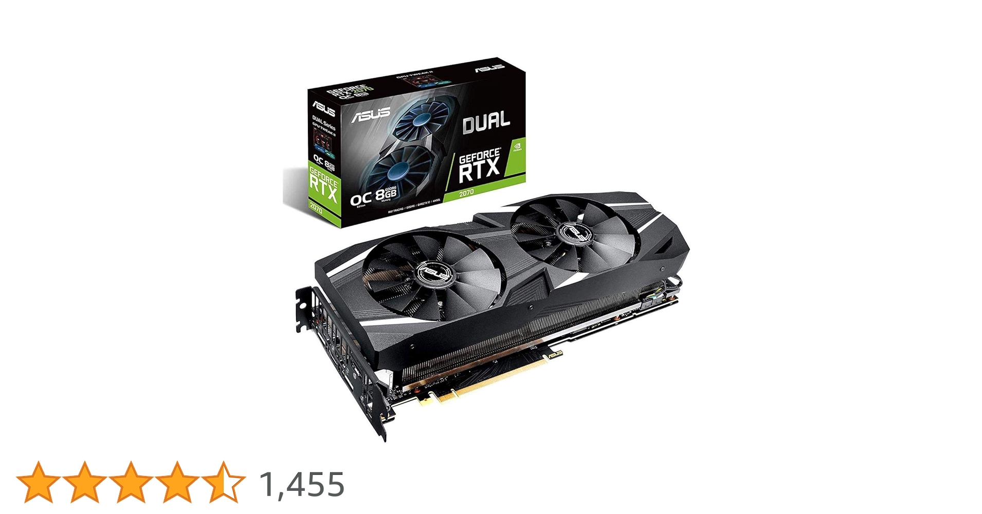グラフィックボード・グラボ・ビデオカード ASUS GEFORCE RTX 2070 super ASUSよりRTX 2070 SUPER搭載ビデオカード2種発売