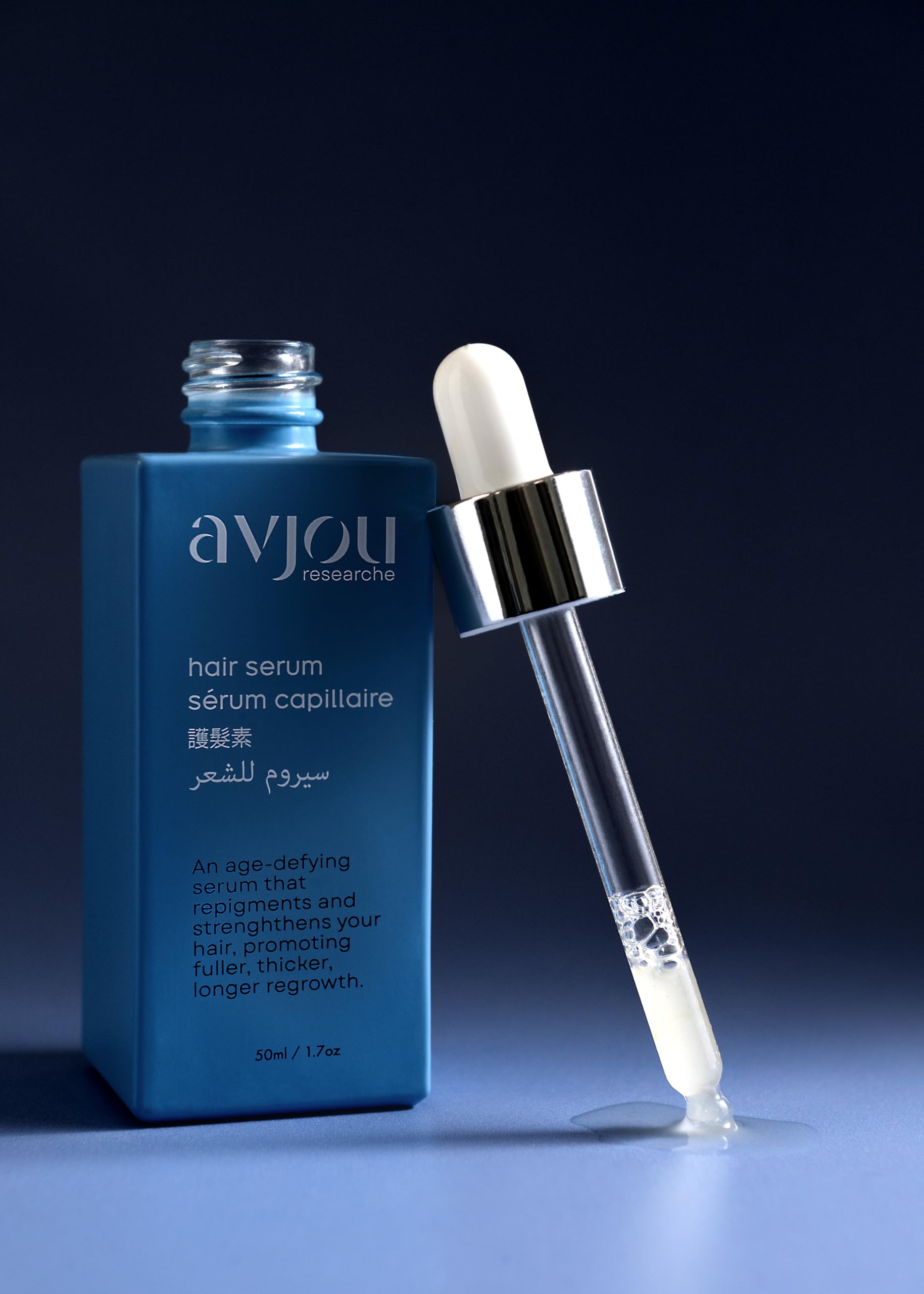 Przeciwstarzeniowe serum do włosów przetestowane klinicznie przywraca naturalny kolor włosów przywraca siwe włosy grubsze i pełniejsze włosy, nietoksyczne, odpowiednie do wszystkich rodzajów włosów 50