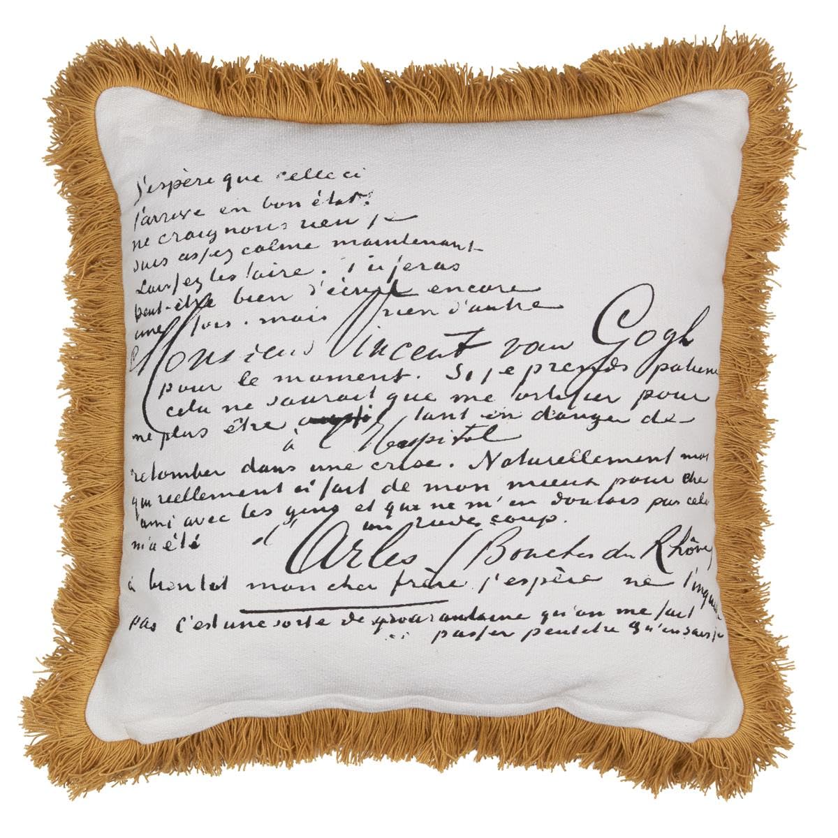 Beddinghouse x Van Gogh Museum La Moisson Zierkissen - 45x45 cm - Baumwolle - Natur