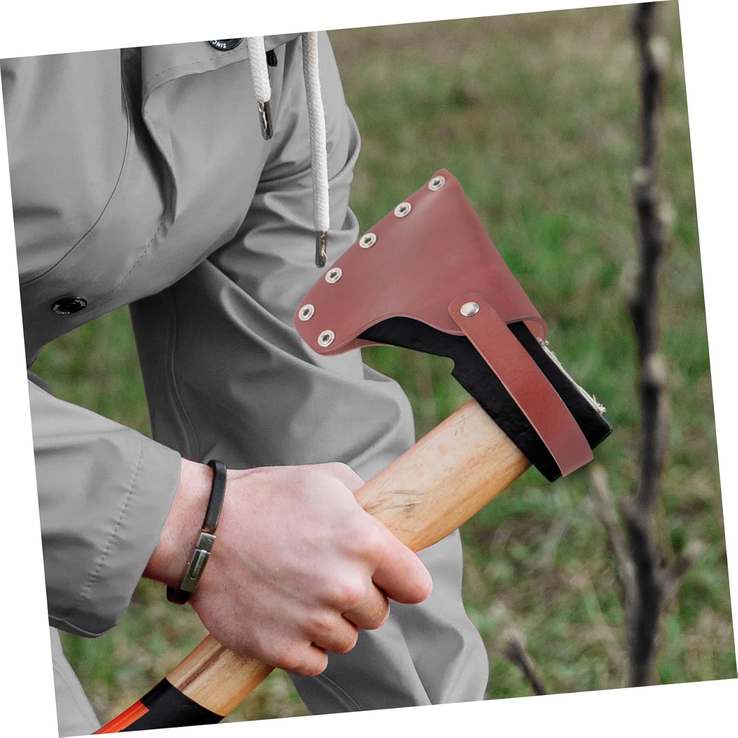 Homoyoyo Ax Protector Axe Camping Small Camping Accessories Camping Hatchet Axe Protector Protective Gardening