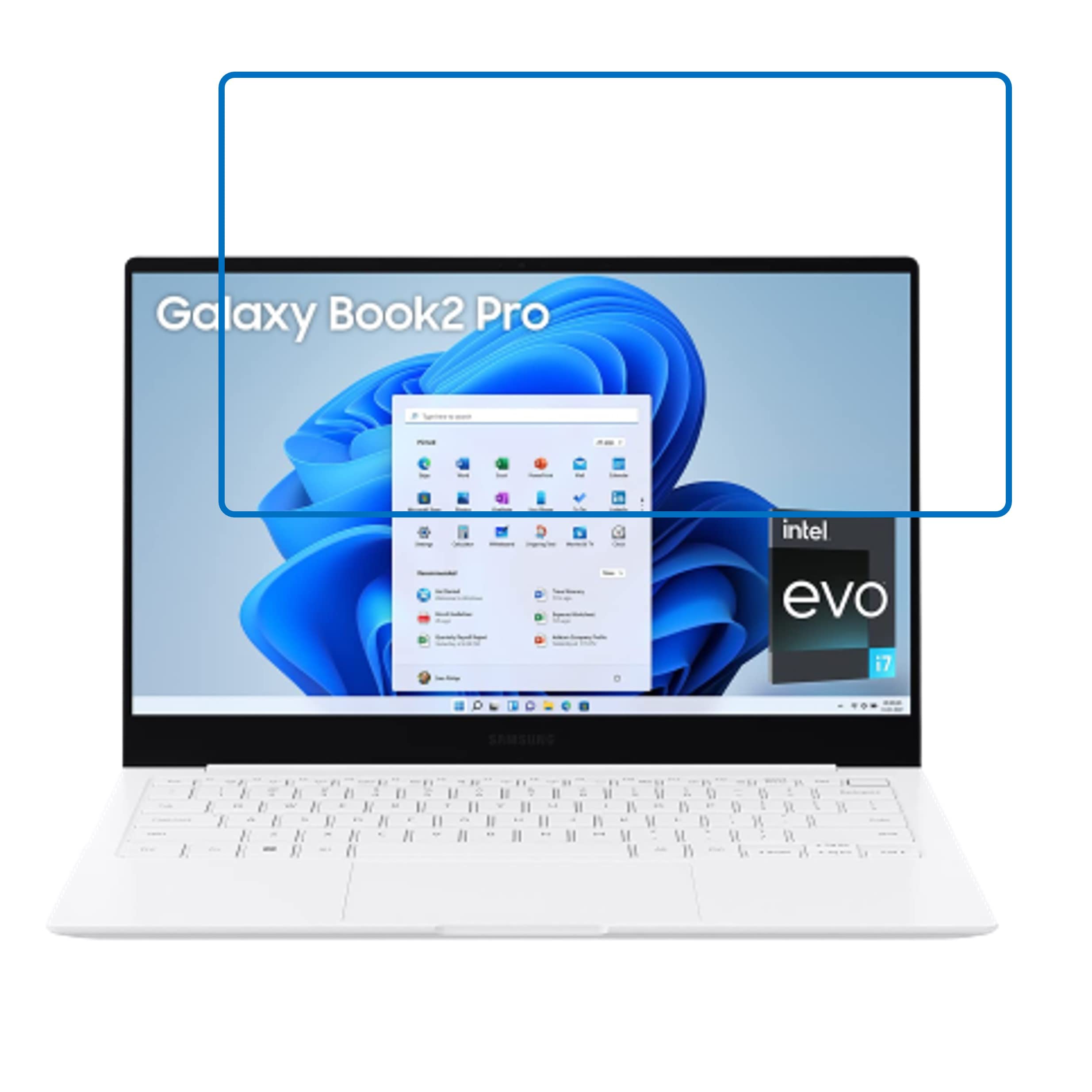 DVTECH� 9H Flexible Unbreakable Scratch resistance laptop Screen protector for Samsung Galaxy Book2 Pro 360 Intel 12th Gen i7 EvoTM 33.78 cm (13.3) (Not a Tempered glass) (B0BL3KP5PY) Amazon Price History, Amazon Price Tracker