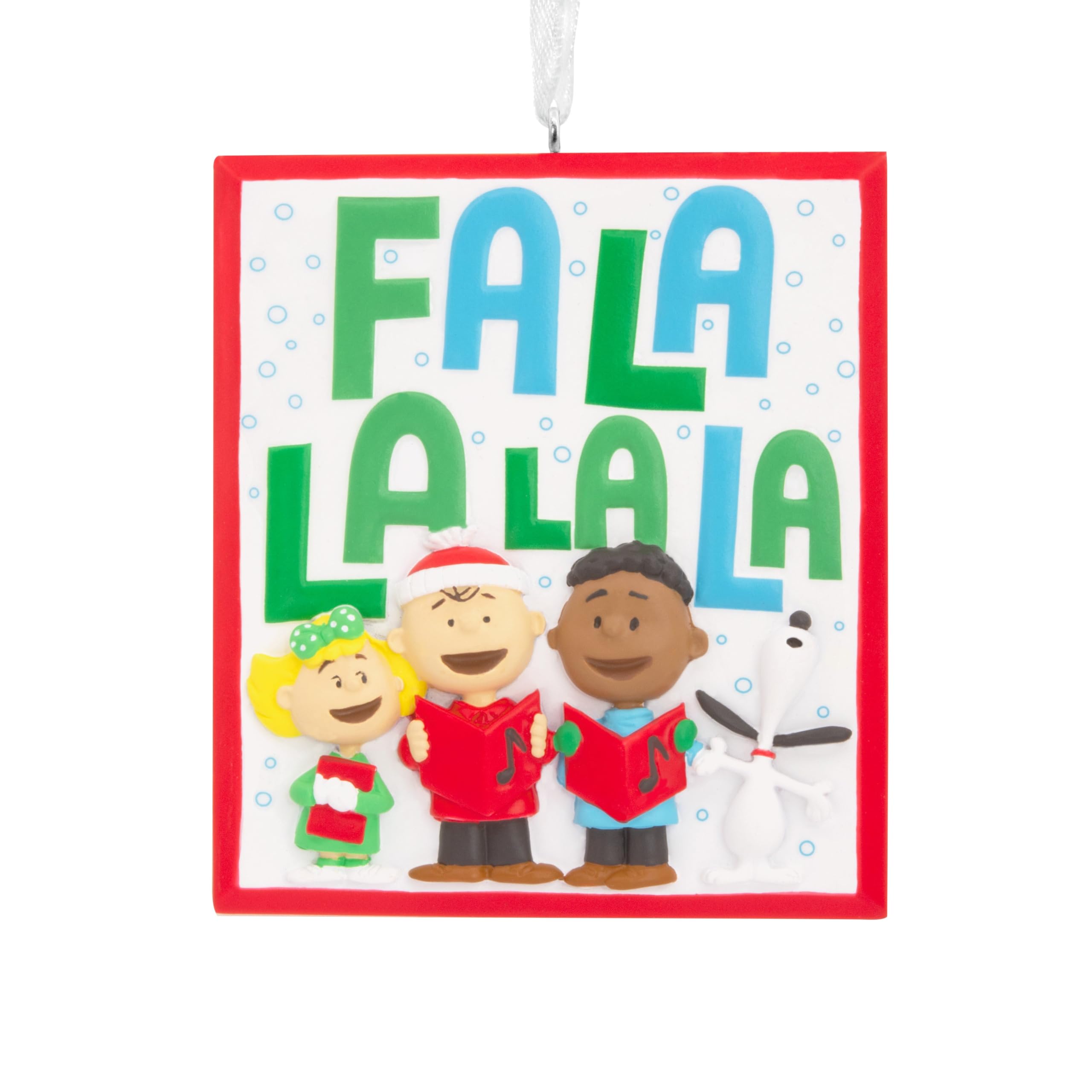 Hallmark Brown/White Collectable Peanuts™ Christmas - Children Carollers Ornament