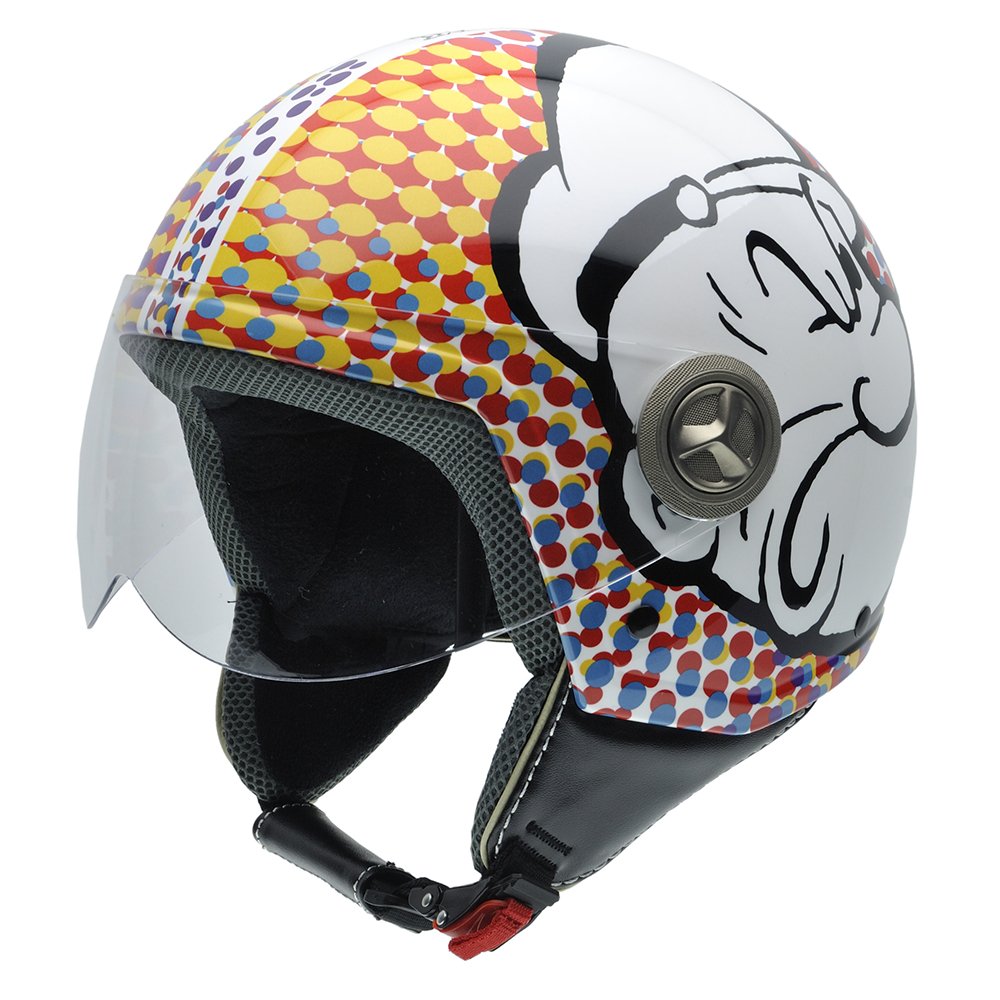 NZI 3D Vintage II Open Face Motorcycle Helmet — view 20