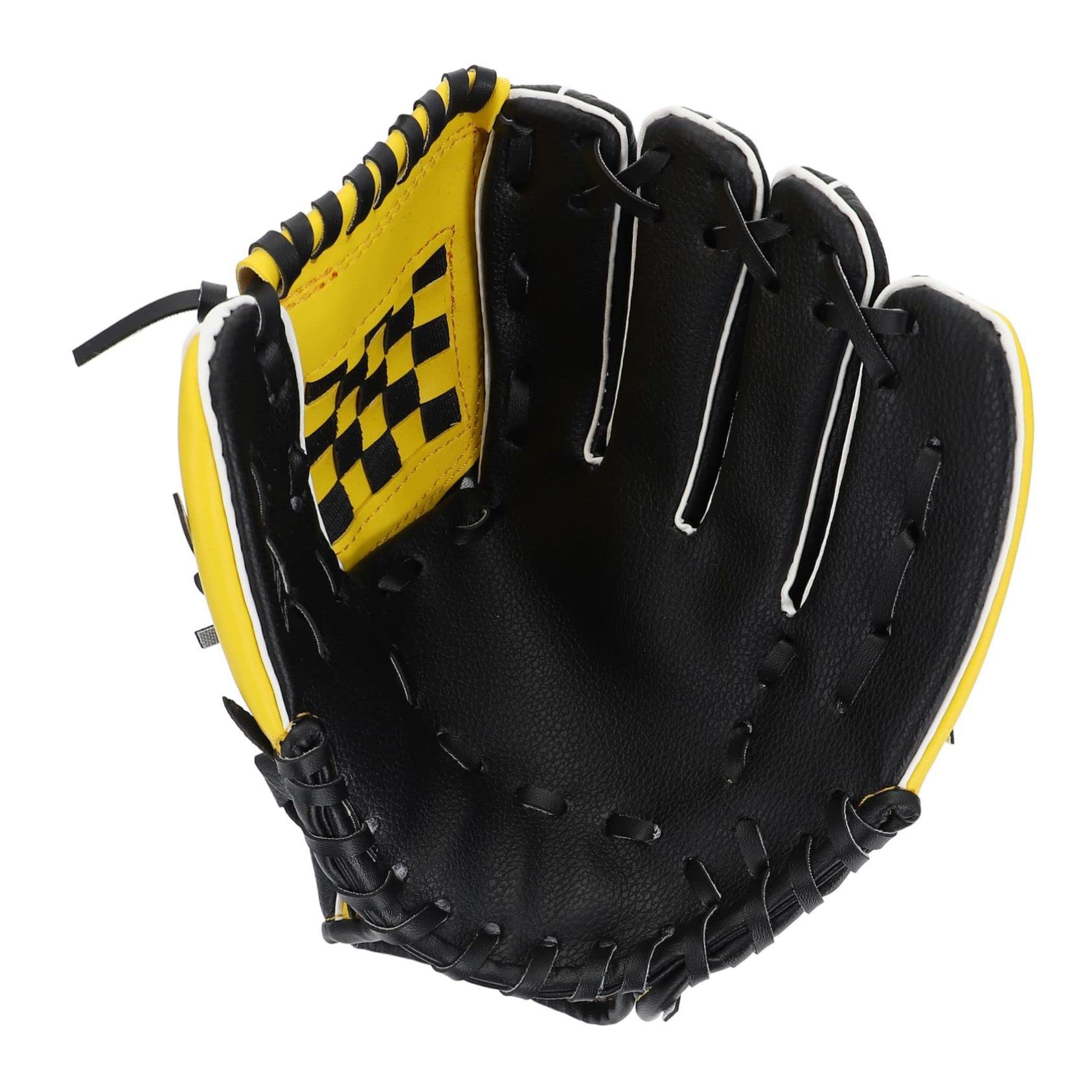 Parliky 1pc Baseball Glove Mallet Style Protective Pu Glove for Softball Safe for Beginners