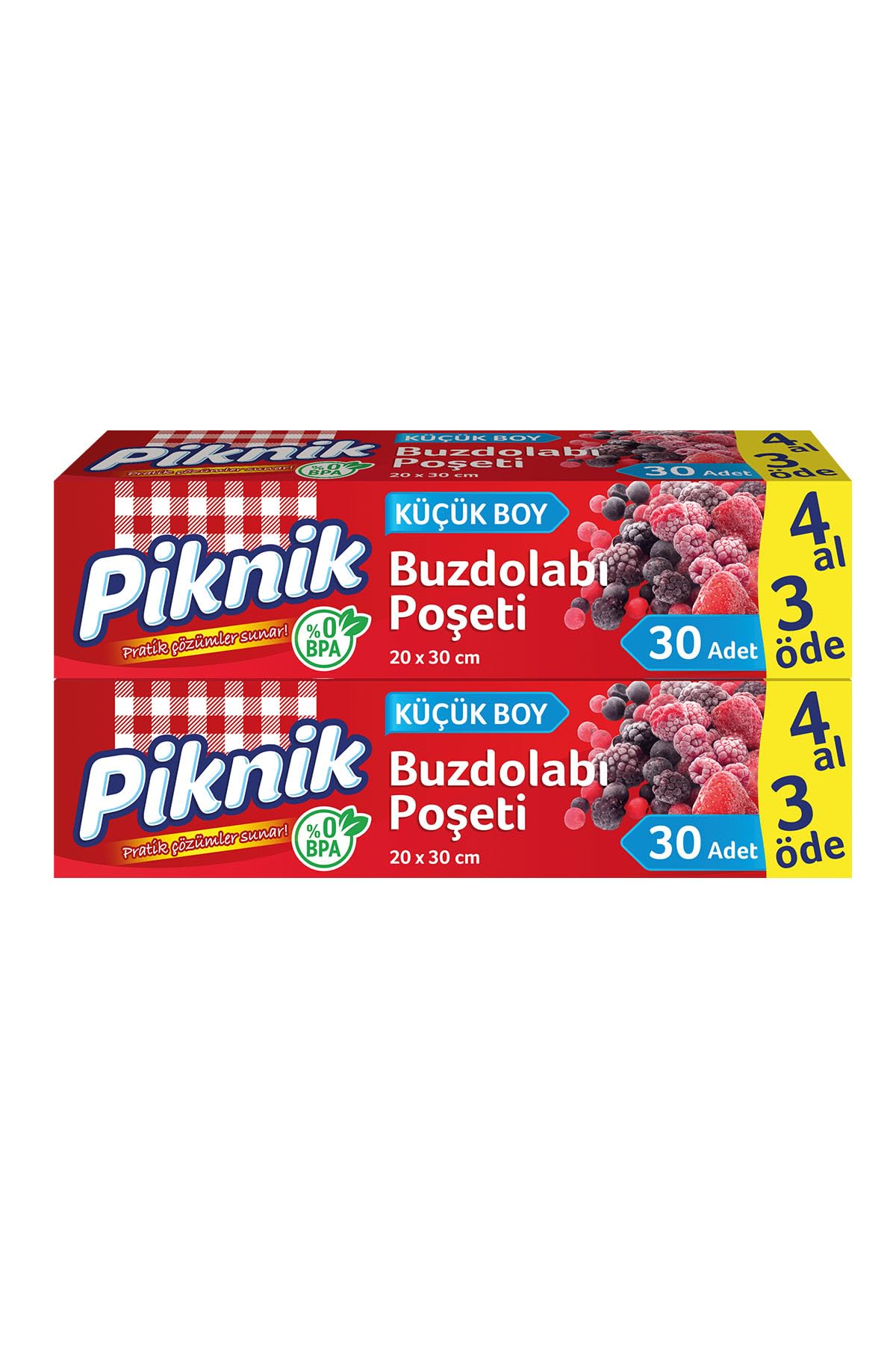 Piknik Buzdolabı Poşeti 4Al3Öde 30'Lu