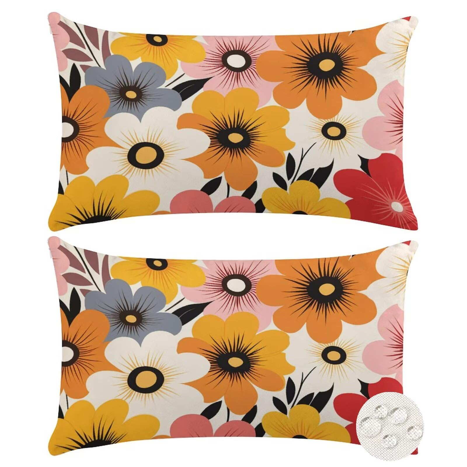 Housse de coussin exterieur impermeable et anti taches pour une decoration durable