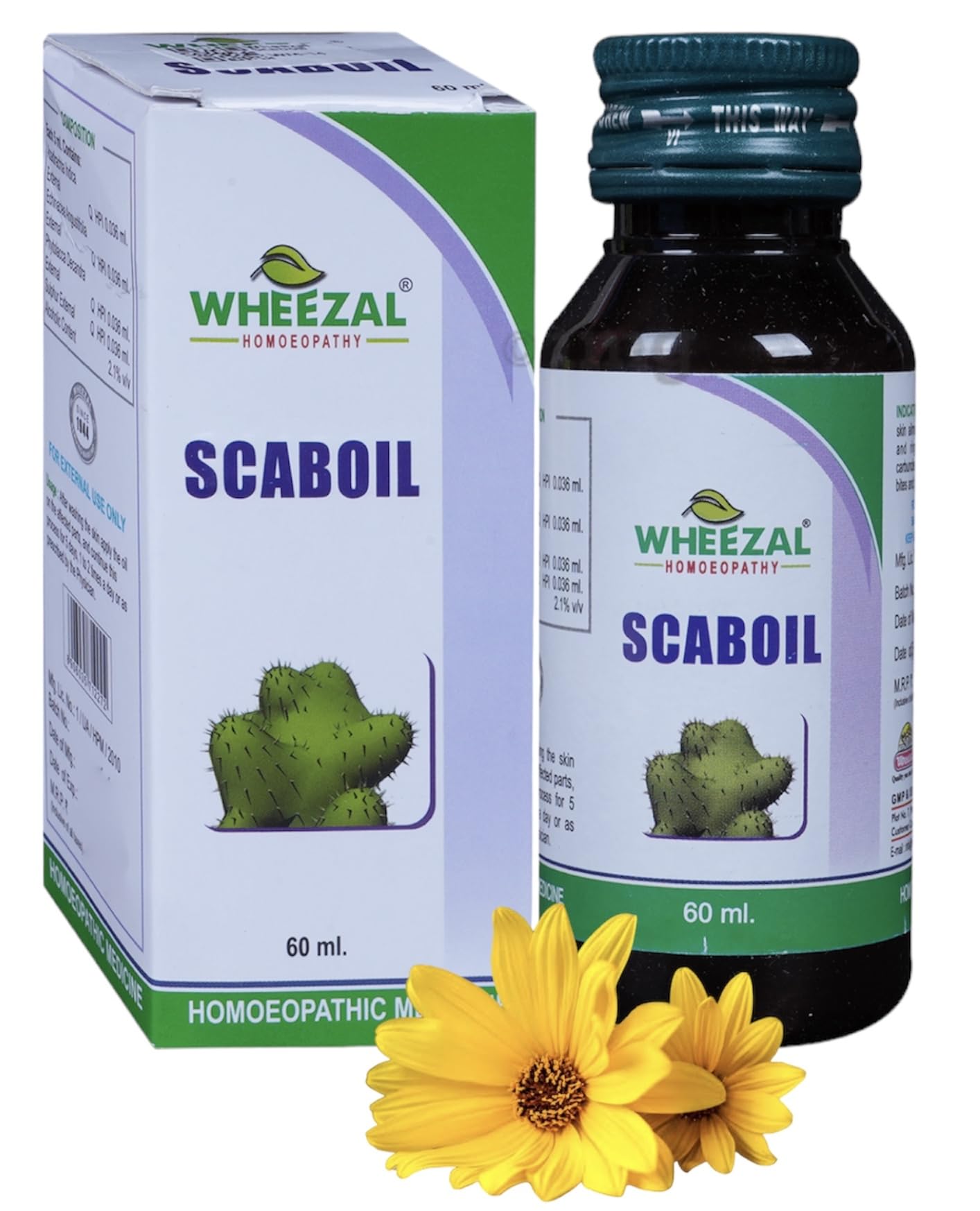 Wheezal Scaboil Homeopathic Oil - 60ml (B0CH97W26L) Amazon Price History, Amazon Price Tracker