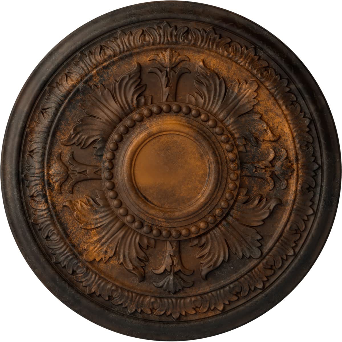 Médaillon de plafond Cm30teacs Ekena menuiseries ornement de style Tellson