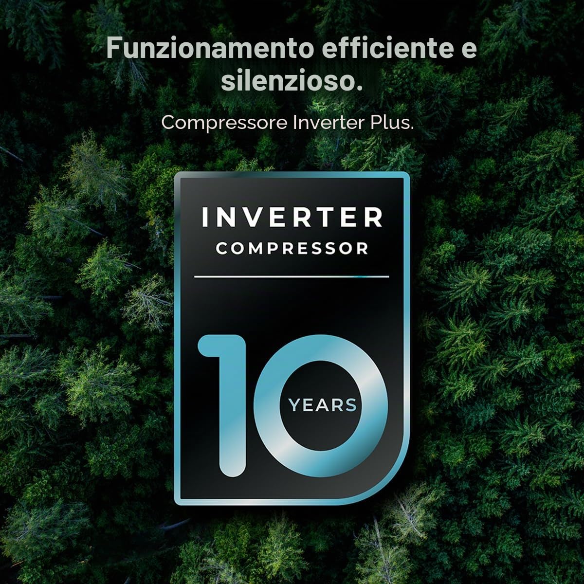 Cecotec Frigorifero Combinato No Frost 336L Bolero CoolMarket Combi 336 Inox A. Altezza 201cm, Apertura 90º, Fresh Flex, Humidity Flex, Comp. Inverter Plus, Basso Consumo, Multi AirFlow, Modo Smart