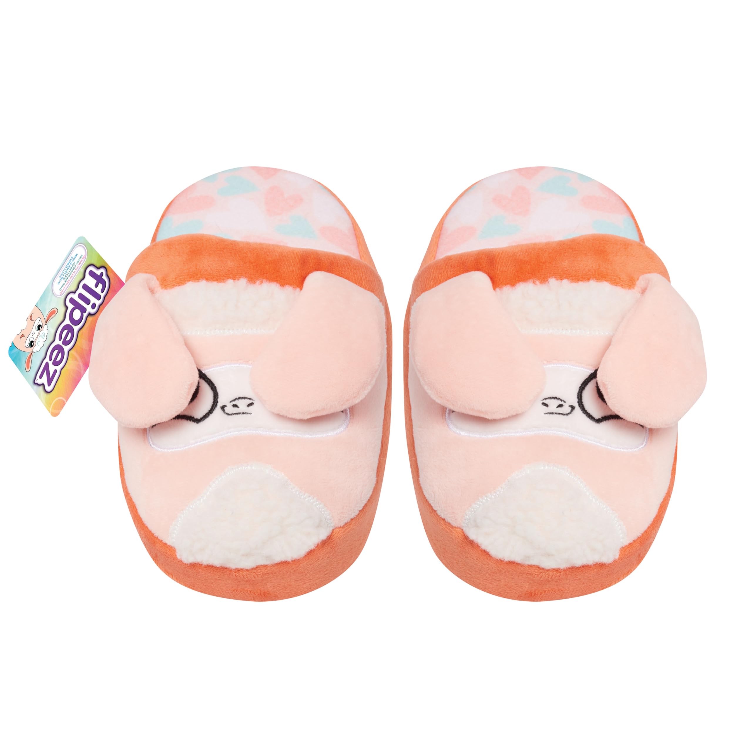 Flipeez - Pantuflas de oveja, tamaño mediano, se adapta a tallas de niños 13-3