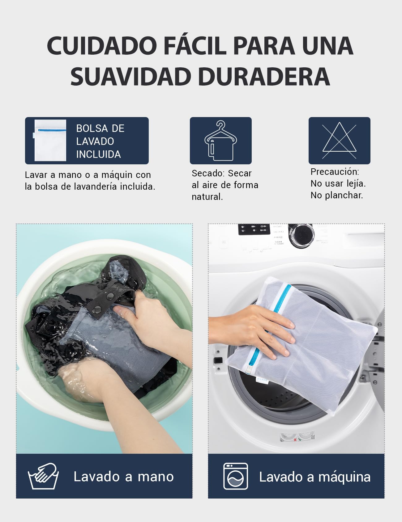 Carer Pack de 3 Slip Incontinencia Hombre 300ml Algodón Botones Laterales | Incontinencia Moderada a Grave Protección Día y Noche Diseño Desmontable Lavable y Reutilizable Color Negro Talla S