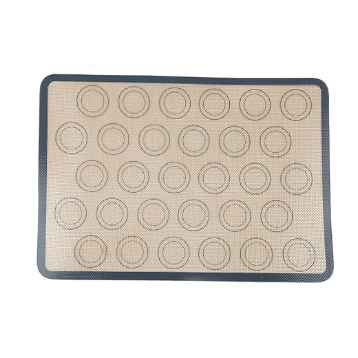Silicone Macaron Baking Mat,Non Stick Silicon Liner for Bake Pans & Rolling,Macaroon/Pastry/Cookie Making