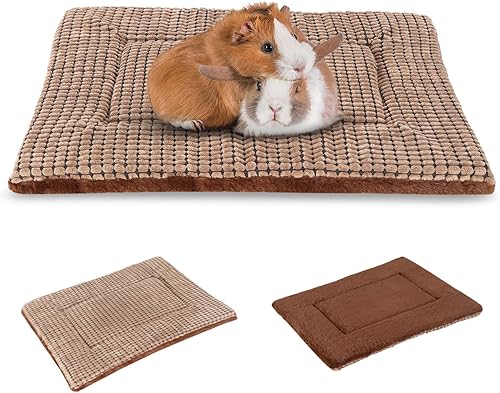Miniatura 35 de BVAGSS XH079 - Almohadilla reversible para jaula de perro, de espuma viscoelástica, suave, cálida, lavable a máquina, colchón para perreras para