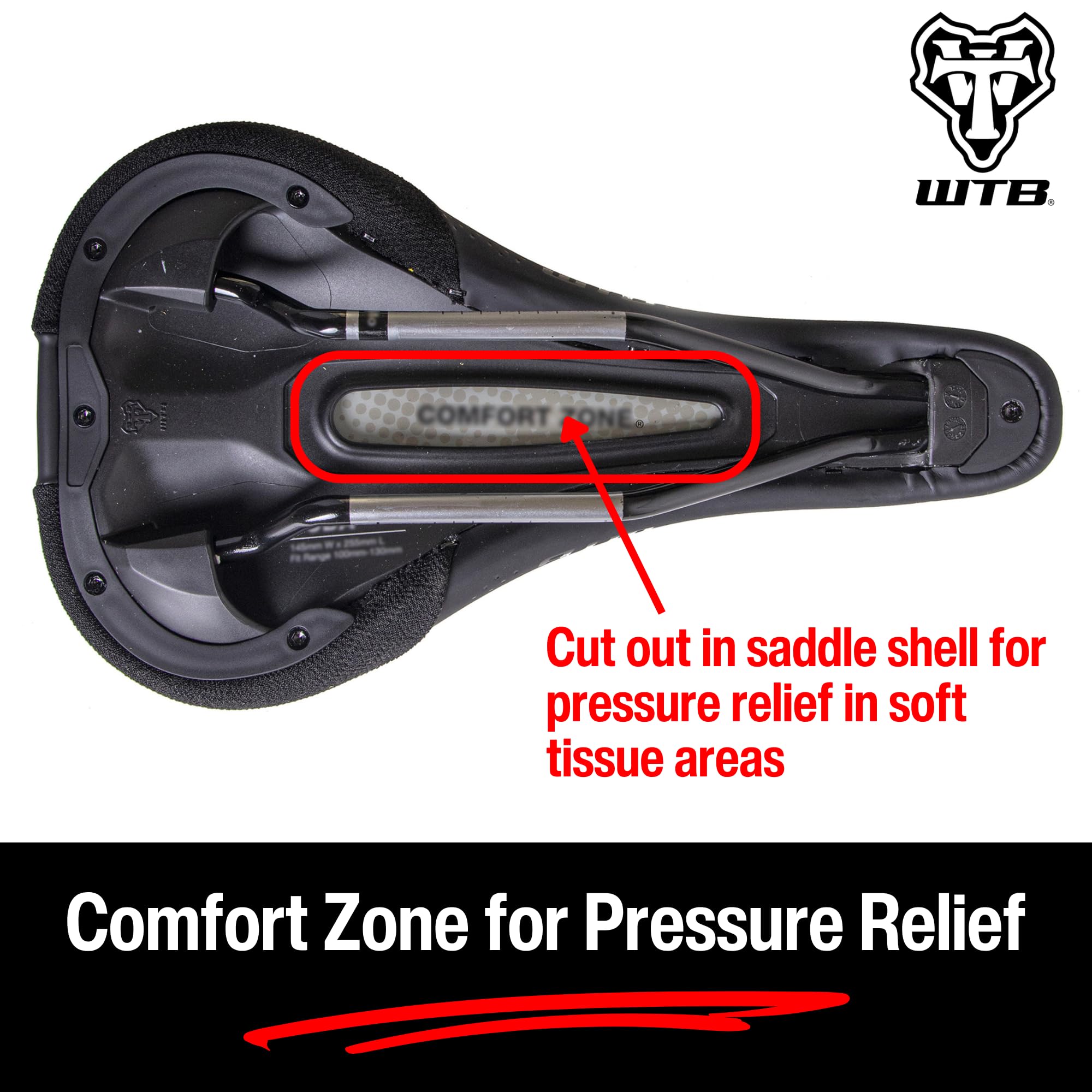 Amazon | WTB Koda ミディアムクロモリー ブラックサドル | WTB | サドル