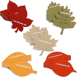 Fullhawl 100 Pcs Thanksgiving Leaves