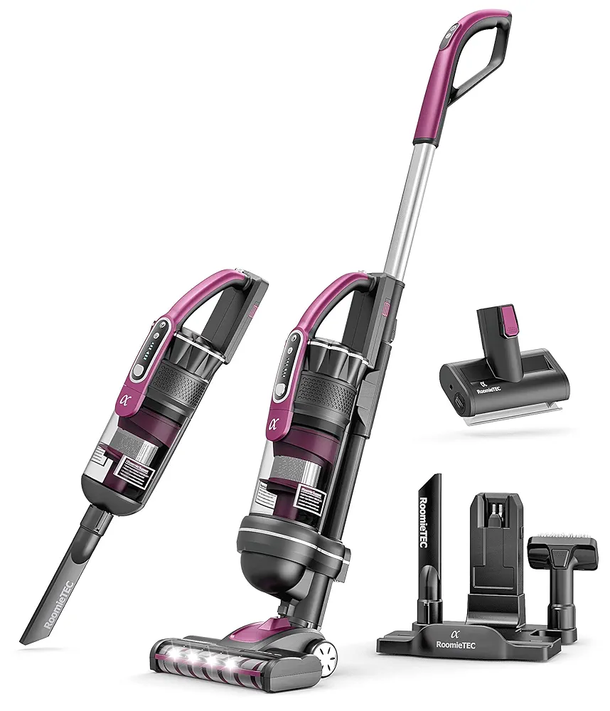 Amazon.com - Roomie Tec SlimVac Upright Cordless Vacuum