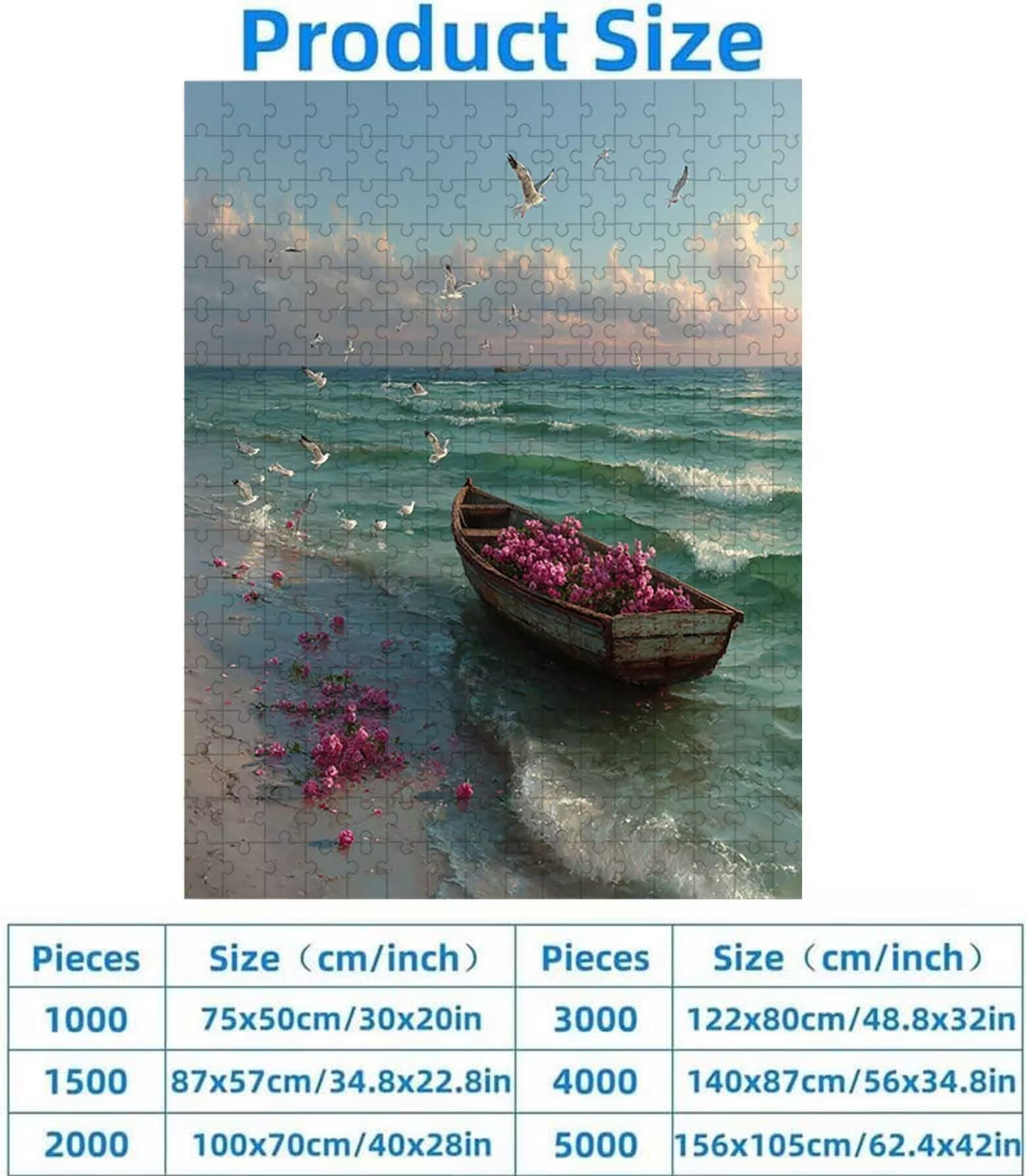 3000 Pezzi di Puzzle, 3000 Pezzi di Puzzle per Adulti, Regalo Anniversario, Regalo Natale, Decorazione Della Casa, Prevenzione Della Degenerazione Cerebrale Negli Anziani 122x80cm PjY9852 K-Y