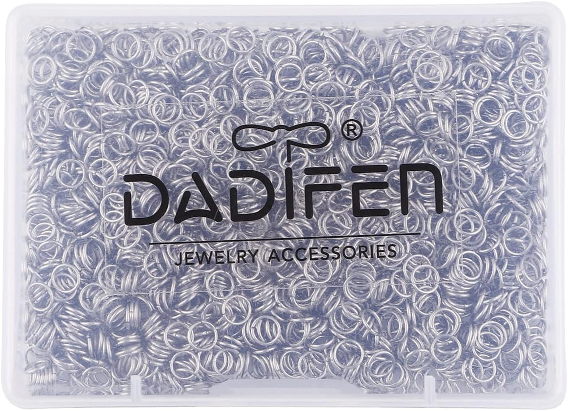 2000pcs 304 Stainless-Steel Jump Rings for Jewelry Making Supplies 0.5x4mm Boxed Silver Open Jump Rings Jewelry Findings Open Rings for DIY Bracelet Earrings Necklace Charms Connectors O Ring - Image 6