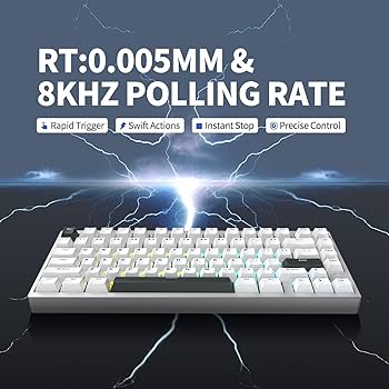 Amazon.com: IROK MG75PRO 81 Keys Wired Magnetic Switch Mechanical