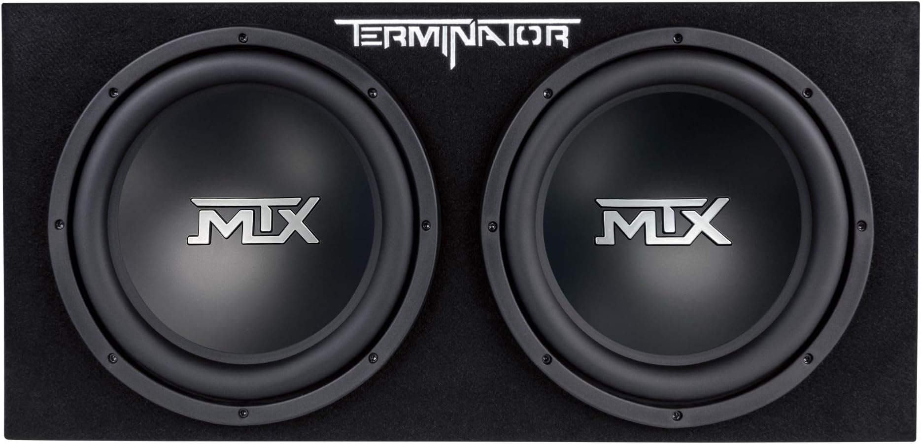Mtx Audio Terminator Series Tne212D 1,200-Watt Dual 12-Inch Sub Enclosure Black