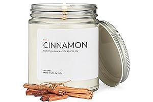 Soy Wax Scented Candles (Cinnamon)