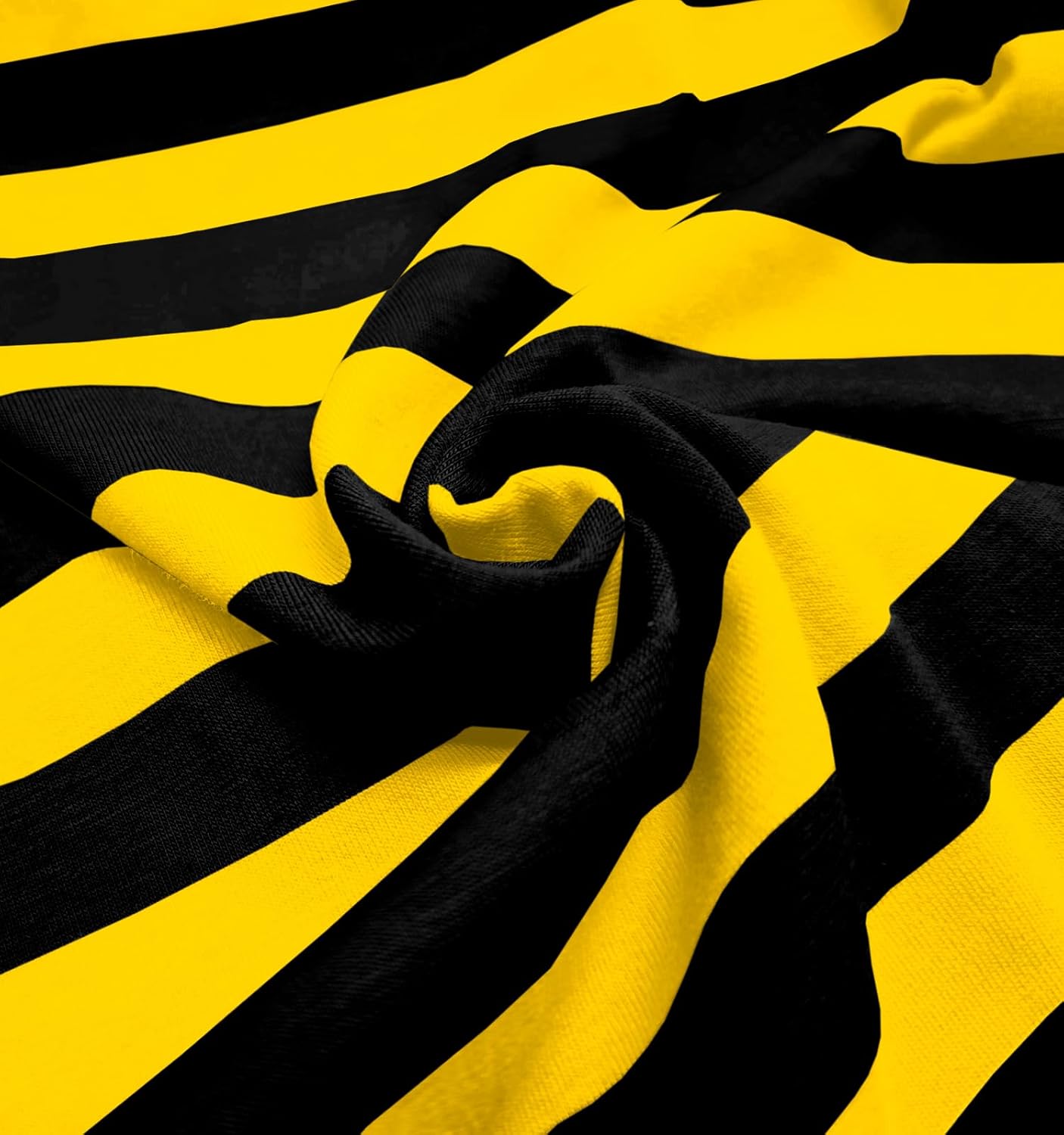 Boys Halloween Striped Tee Shirt Yellow Black Casual Long Sleeve Shirts Honey Bee Theme Party Tops 7-8 Years - Image 7