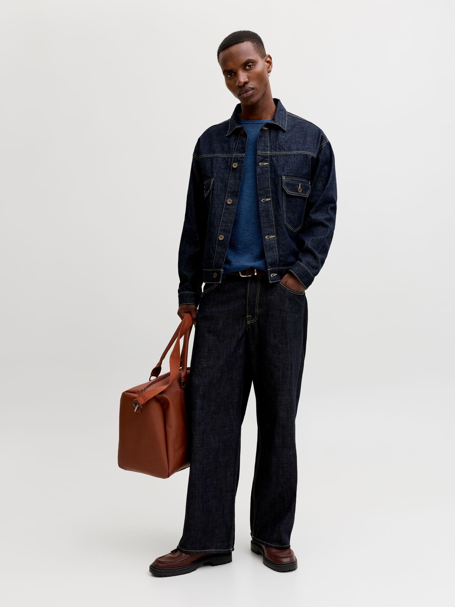 JACK & JONES Jjesummer Knit Crew Neck SN Jjesummer Knit Crew Neck SN Uomo (Pacco da 1)