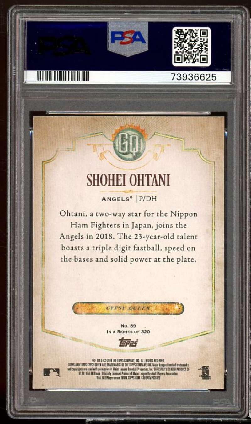 Amazon.com: Shohei Ohtani Rookie Card 2018 Topps Gypsy Queen