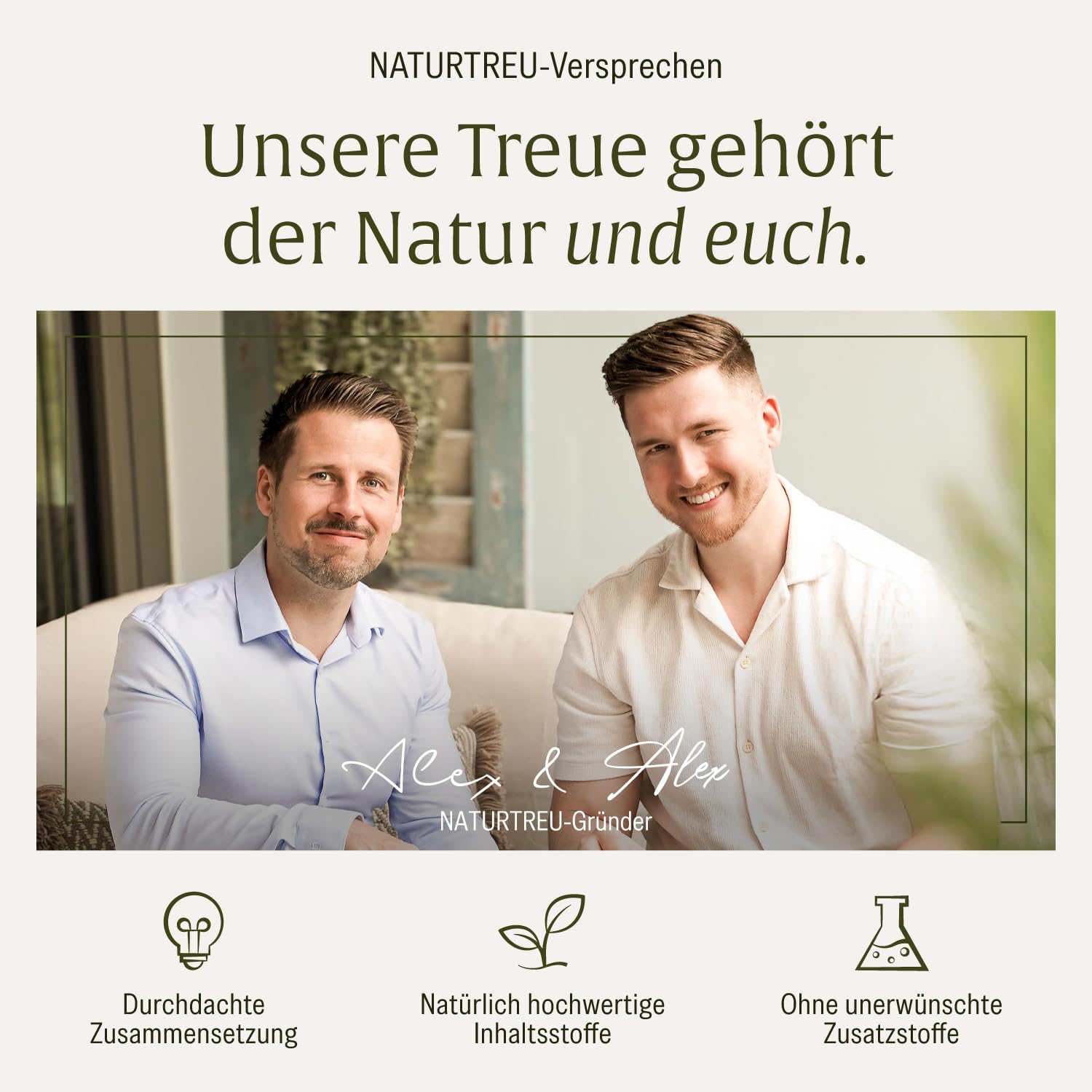 NATURTREU® Magnesium Komplex hochdosiert - Komplex mit: Magnesiumcitrat, Bisglycinat, Magnesium Malat und Magnesiumoxid - Vegan - 180 Kapseln