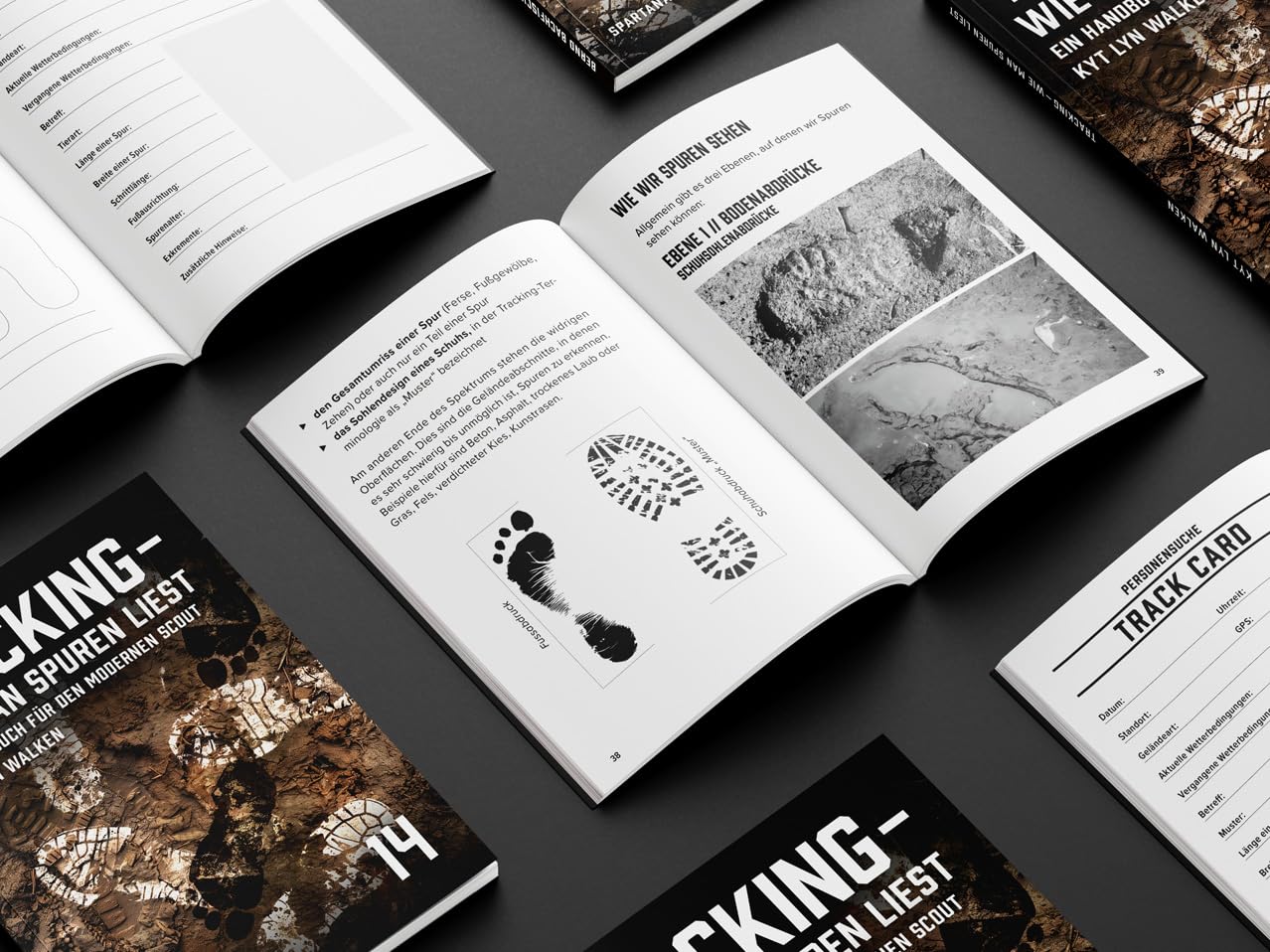 Tracking. Wie man Spuren liest – Spurenlesen, Mantracking & Fährtenlesen lernen – SPARTANAT Black Book 14