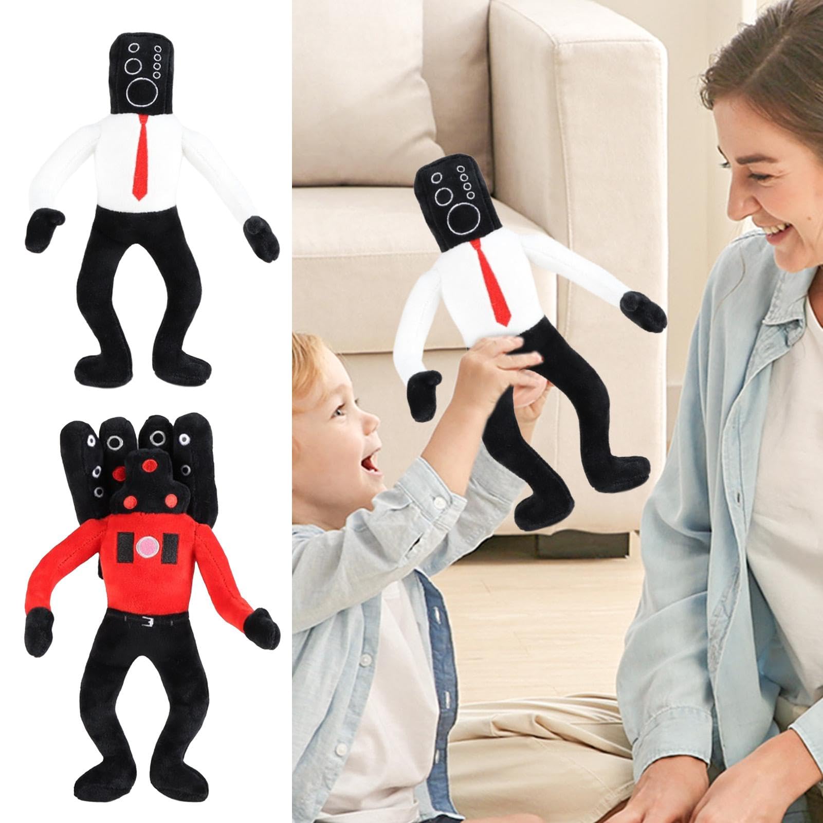 Amazon.co.jp: Skibidi トイレシリーズ ぬいぐるみ 大きなスピーカー