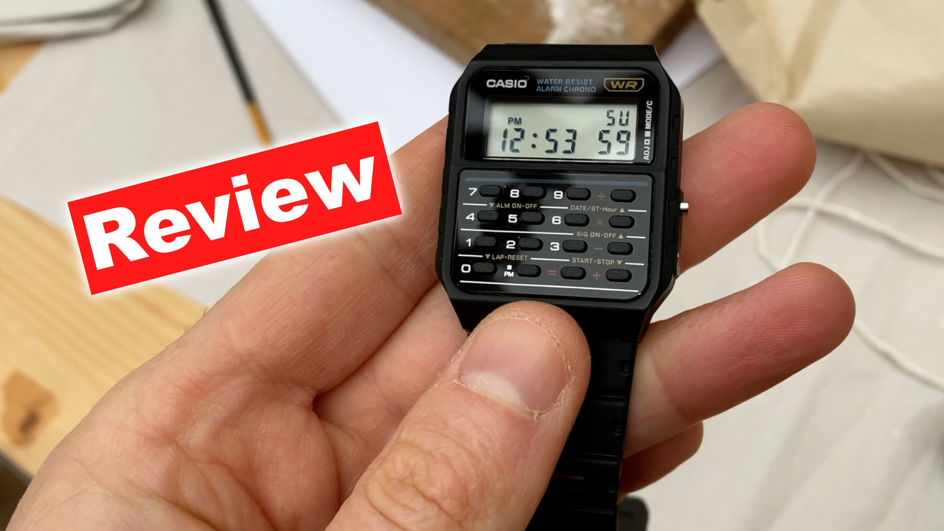 Watch Casio CA53W Vintage Series Review & Tips! on Amazon Live